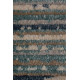 Tapis rectangulaire design à franges Lagos
