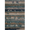 Tapis rectangulaire design à franges Lagos