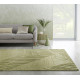 Tapis en laine effet 3D uni salon Lino Leaf