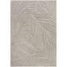 Tapis en laine effet 3D uni salon Lino Leaf