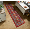 Tapis de couloir design multicolore Zook