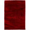 Tapis de salon shaggy uni Velvet