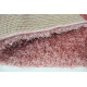 Tapis de salon shaggy uni Velvet