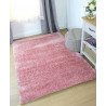 Tapis de salon shaggy uni Velvet