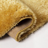 Tapis de salon shaggy uni Velvet