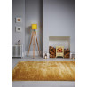 Tapis de salon shaggy uni Velvet