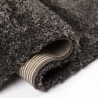 Tapis de salon shaggy uni Velvet
