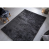 Tapis de salon shaggy uni Velvet