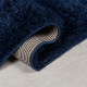 Tapis de salon shaggy uni Velvet