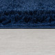 Tapis de salon shaggy uni Velvet
