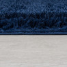 Tapis de salon shaggy uni Velvet