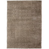 Tapis de salon shaggy uni Velvet