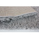 Tapis de salon shaggy uni Velvet