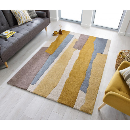 Tapis moderne à courtes mèches Escala