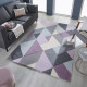 Tapis design graphique salon Icon Geometric