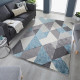 Tapis design graphique salon Icon Geometric