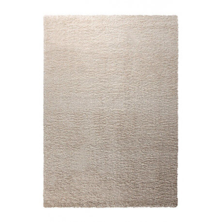 Tapis shaggy en polyester blanc Cosy Glamour Esprit Home