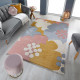 Tapis de salon contemporain Retro Floral