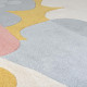 Tapis de salon contemporain Retro Floral