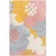 Tapis de salon contemporain Retro Floral