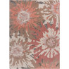 Tapis moderne à courtes mèches Soft Floral