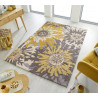 Tapis moderne à courtes mèches Soft Floral