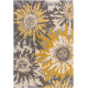 Tapis moderne à courtes mèches Soft Floral