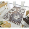 Tapis moderne à courtes mèches Soft Floral