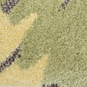 Tapis moderne effet 3D pour salon Woodgrain