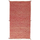 Tapis kilim laine zanafi rouge tissé main 250x140 Opium