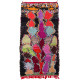 Tapis berbère boucharouite 220x115 noué main Omer