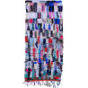Tapis boucharouite noué main vintage 210x100 Haven