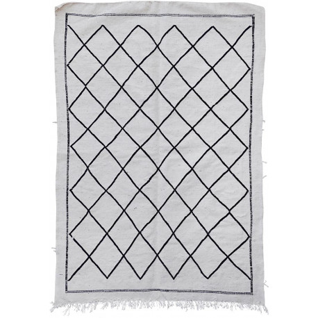 Tapis berbère tissé main en laine 140x100 Neha