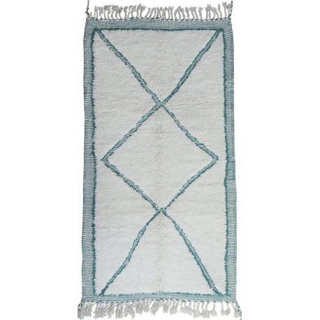 Tapis beni ouarain en laine épaisse 240x130 Taza