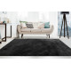 Tapis de salon rectangulaire uni doux Impulse