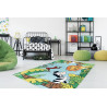 Tapis enfant multicolore animaux Eva