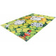 Tapis enfant multicolore animaux de la jungle Billy