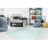 Tapis enfant rectangulaire alphabet Gama