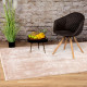 Tapis de salon vintage avec franges Press