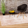 Tapis de salon vintage avec franges Press