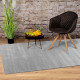 Tapis uni en polypropylène doux rectangle Scottsdale