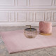 Tapis uni doux pour salon rectangle Paradise