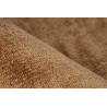 Tapis effet soie en viscose fait main beige Premium