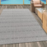 Tapis extérieur et intérieur plat Mykonos