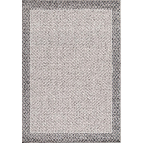 Tapis exterieur 200x290 JUTE ART Marron OEKO TEX idéal pour le grand salon