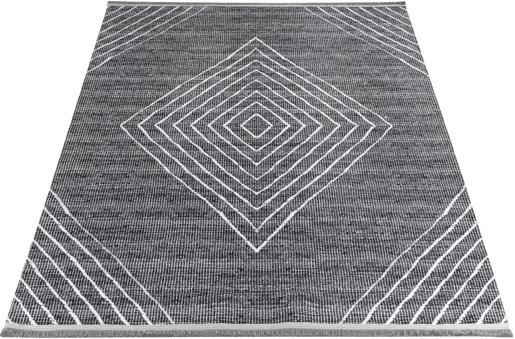 Tapis Poil Ras Tapis De Salon Monochrome Design Moderne Lavable