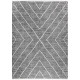 Tapis motif ethnique à franges lavable en machine Dam