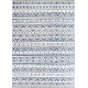 Tapis ethnique à franges lavable en machine Nas