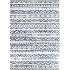 Tapis ethnique à franges lavable en machine Nas