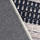 Tapis moderne à franges lavable en machine Tamino